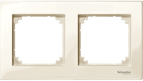 Рамка универсальная Schneider Electric Merten M-Plan 2-м. бежевый фото Рамка универсальная Schneider Electric Merten M-Plan 2-м. бежевый картинка